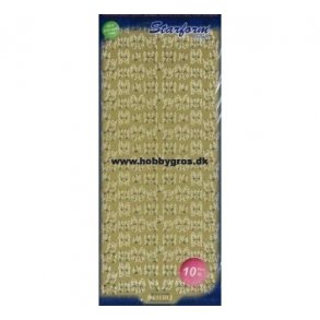 Stickers SF 1110 guld S1