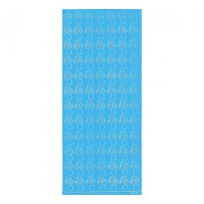 Stickers sutter 1870 lysebl� S4