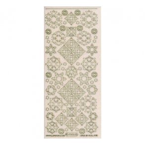 Stickers transp/guld 7055 snekrystal S7