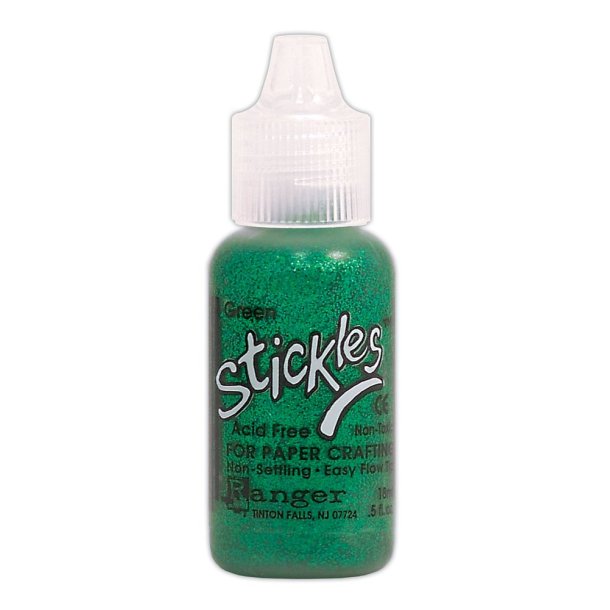 Stickles Green glitterlim 18ml