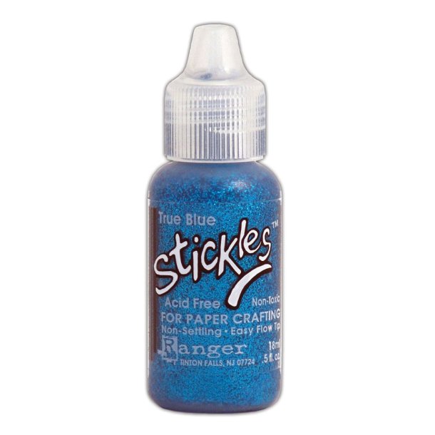 Stickles True blue glitterlim 18ml