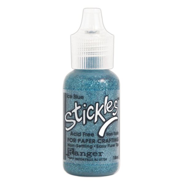 Stickles Ice blue glitterlim 18ml