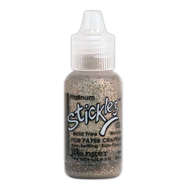 Stickles Platinum glitterlim 18ml