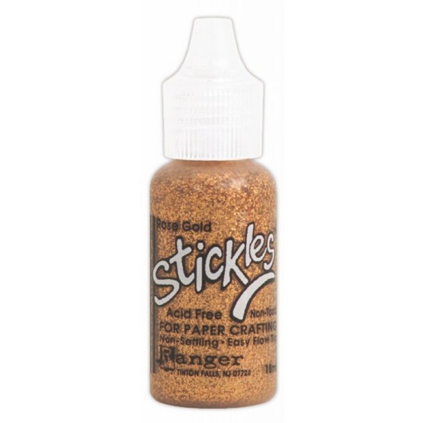 Stickles Rose gold glitterlim 18ml