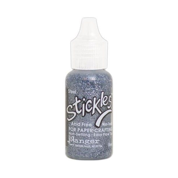 Stickles Steel glitterlim 18ml