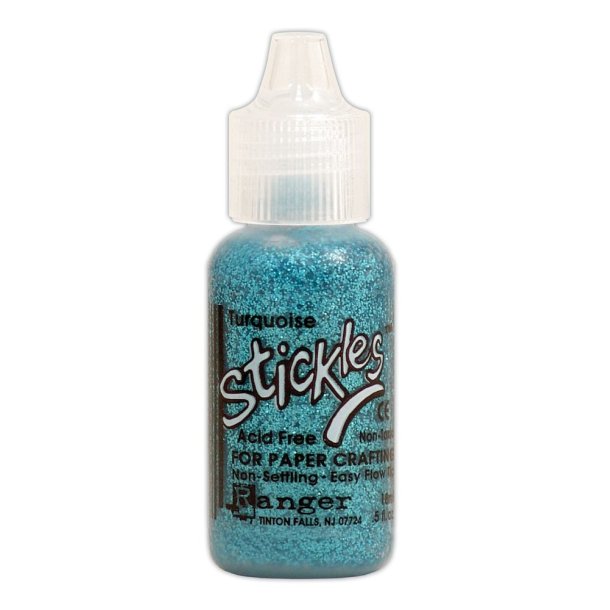 Stickles Turquoise glitterlim 18ml