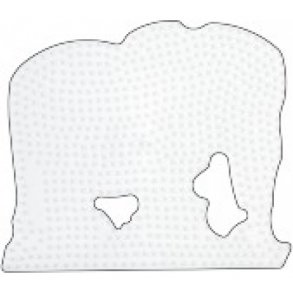 Stiftplade - elefant