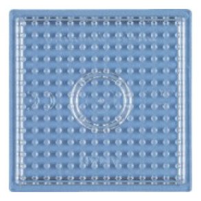 Stiftplade - firkant 15x15 samles transp.