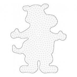 Stiftplade - flodhest