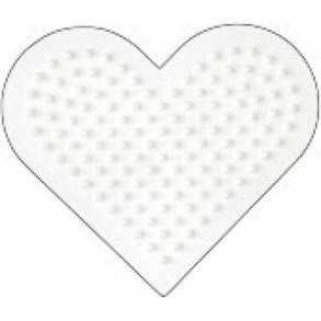 Stiftplade - hjerte lille