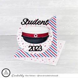 Three Scoops die stor studenterhue 