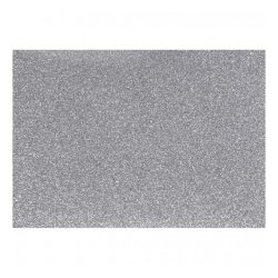 Strygestof, 148x210 mm, Glitter, Slv, 1 Ark