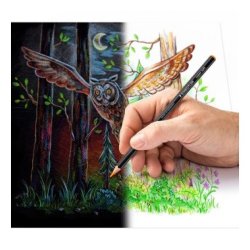 Super soft coloured pencils / farveblyanter 12stk