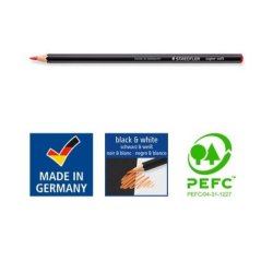 Super soft coloured pencils / farveblyanter 12stk