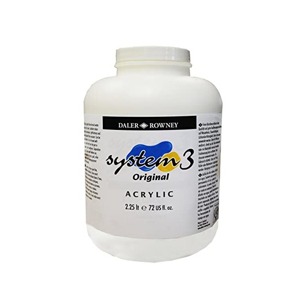 System 3 2.25 L. Titanium White 