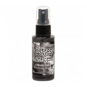 Tim Holtz distress oxide spray Black Soot 