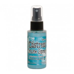 Tim Holtz distress oxide spray Broken china 