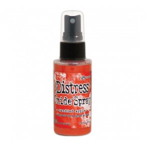 Tim Holtz distress oxide spray Candied Apple 