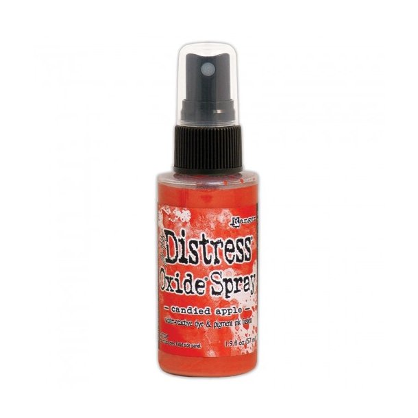 Tim Holtz distress oxide spray Candied Apple 