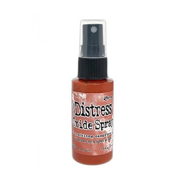 Tim Holtz distress oxide spray Crackling Campfire 