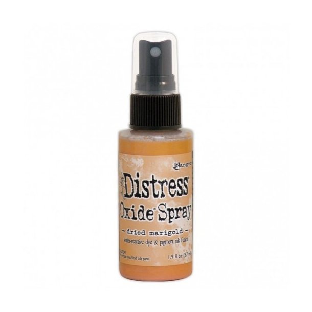 Tim Holtz distress oxide spray Dried Marigold 