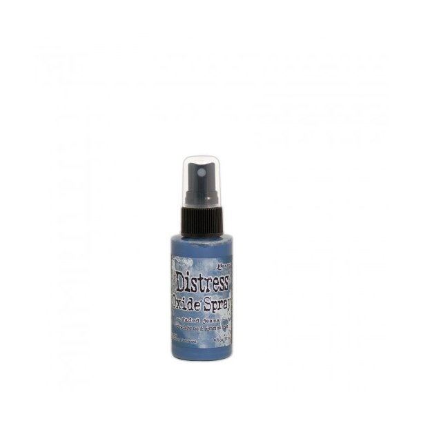 Tim Holtz distress oxide spray Faded jeans 