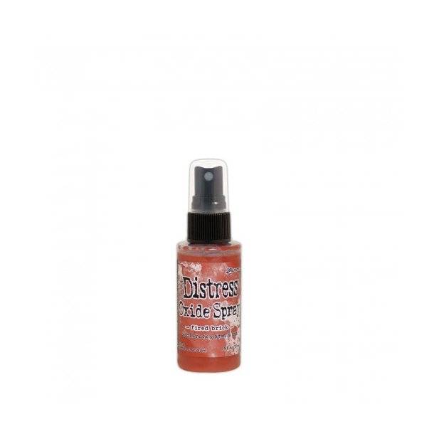 Tim Holtz distress oxide spray Fired brick 