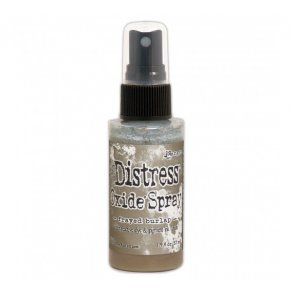 Tim Holtz distress oxide spray Frayed Burlap 