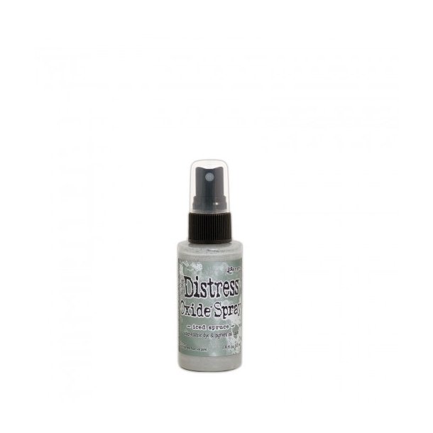 Tim Holtz distress oxide spray Iced spruce 