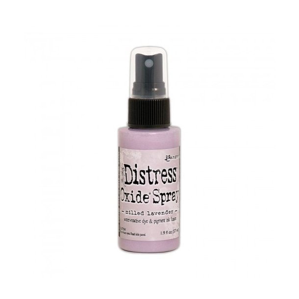 Tim Holtz distress oxide spray "Milled Lavender"