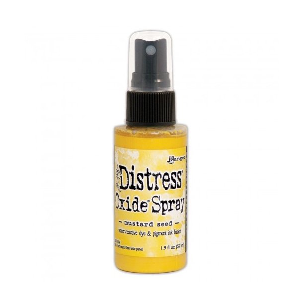 Tim Holtz distress oxide spray Mustard Seed 