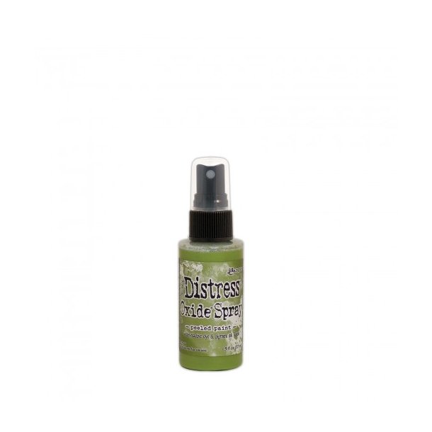 Tim Holtz distress oxide spray Peeled paint 