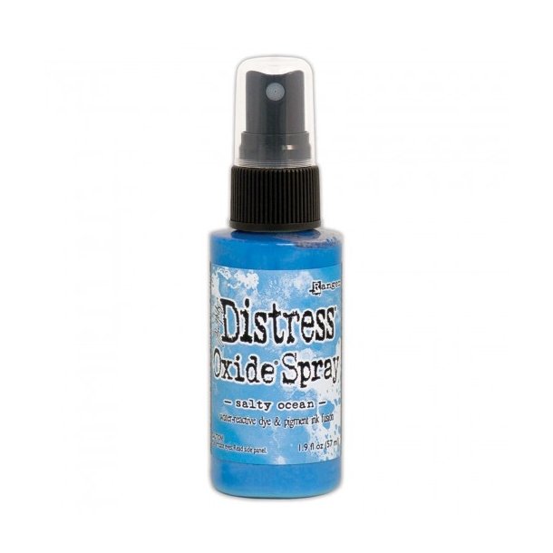 Tim Holtz distress oxide spray Salty Ocean