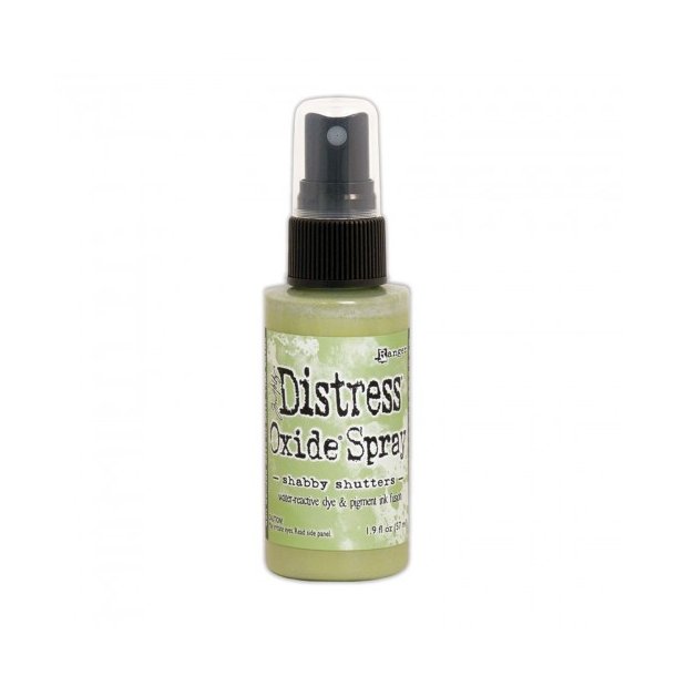 Tim Holtz distress oxide spray "Shabby Shutters" 