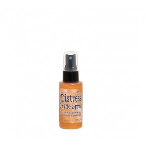 Tim Holtz distress oxide spray Spiced marmalade