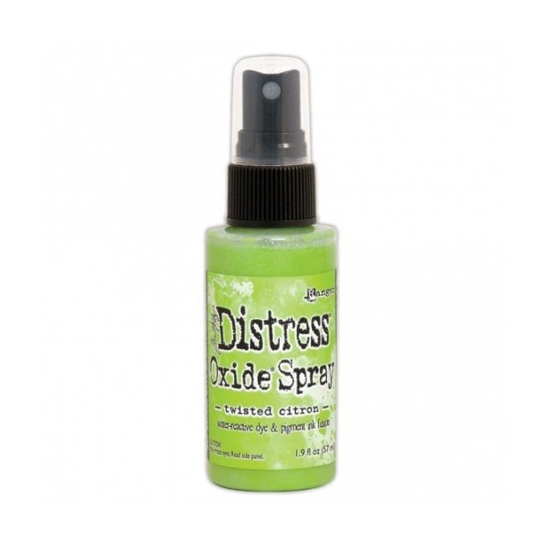 Tim Holtz distress oxide spray Twisted citron 