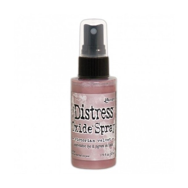 Tim Holtz distress oxide spray Victorian velvet 