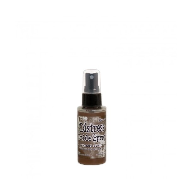 Tim Holtz distress oxide spray Walnut stain