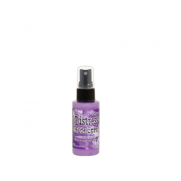 Tim Holtz distress oxide spray Wilted violet 