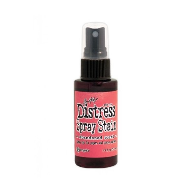 Tim Holtz distress spray stain 57ml - Abandoned Coral - 2,3