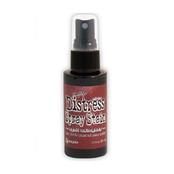 Tim Holtz distress spray stain 57ml - Aged Mahogany