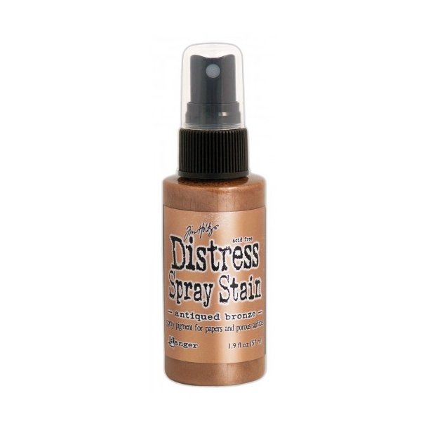 Tim Holtz distress spray stain 57ml - Antiqued bronze 