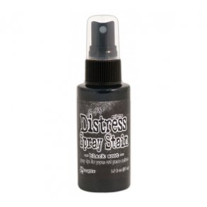 Tim Holtz distress spray stain 57ml - Black soot 