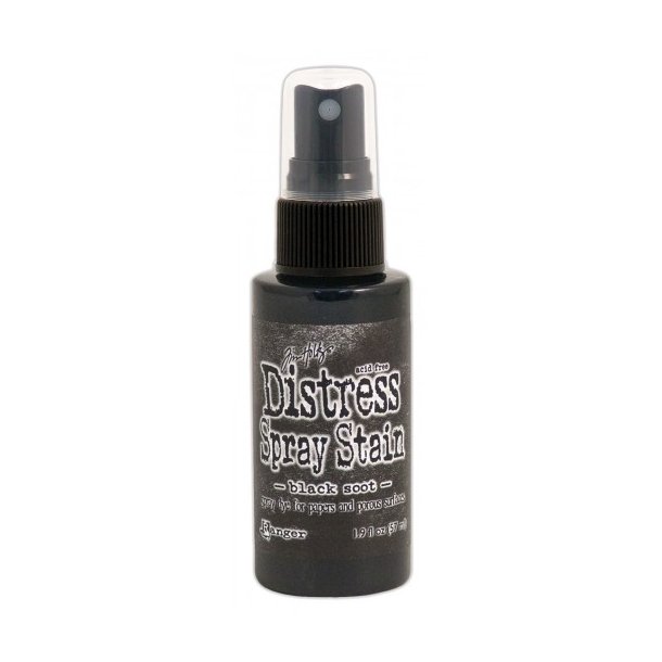 Tim Holtz distress spray stain 57ml - Black soot 