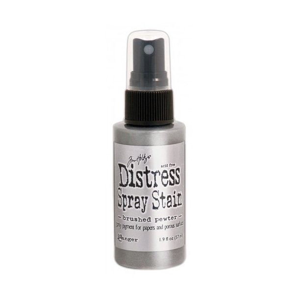 Tim Holtz distress spray stain 57ml - Brushed pewter