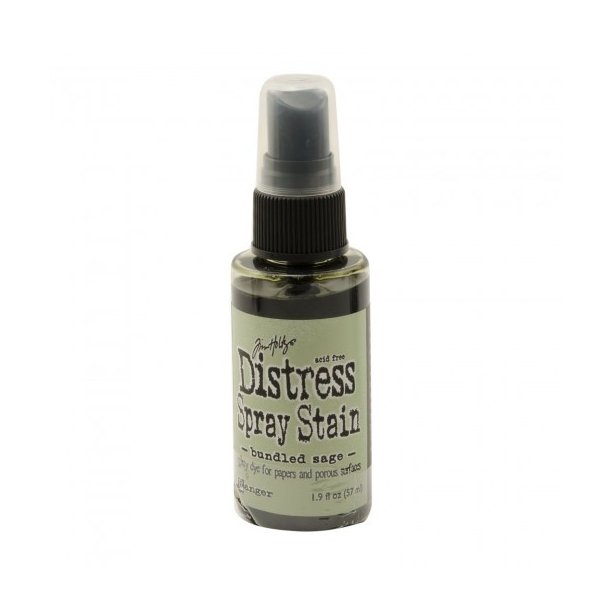 Tim Holtz distress spray stain 57ml - Bundled sage 