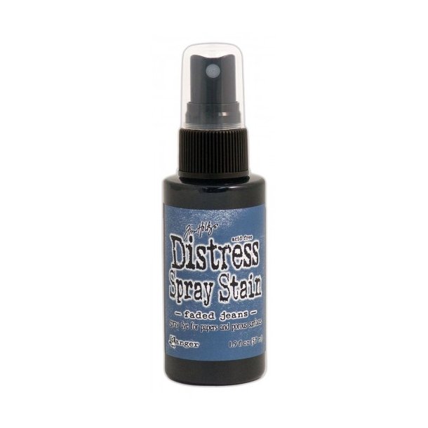 Tim Holtz distress spray stain 57ml - Faded jeans - 1,2