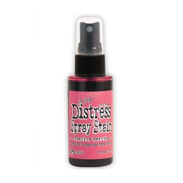 Tim Holtz distress spray stain 57ml - Festive Berries 