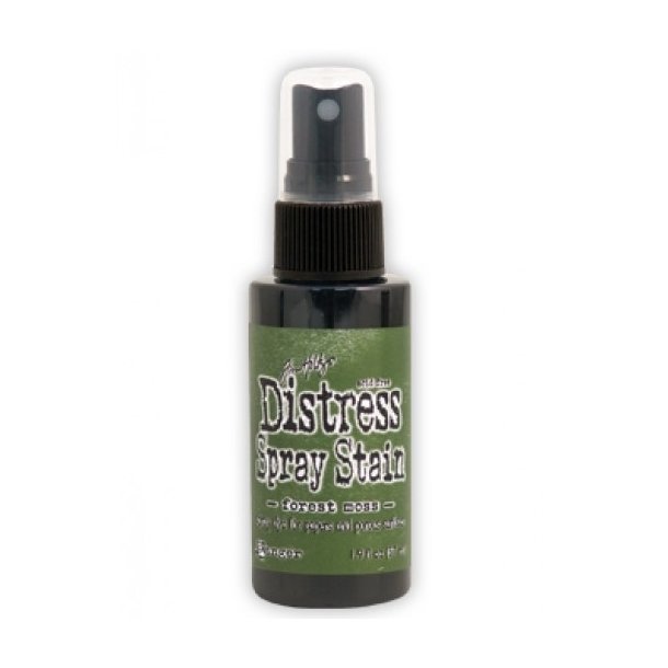 Tim Holtz distress spray stain 57ml - Forest Moss - 1,2