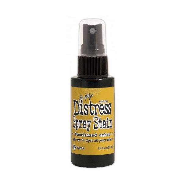 Tim Holtz distress spray stain 57ml - Fossilized amber-